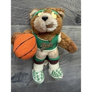 NBA Vintage Boston CELTICS 8" Vintage Teddy Bear Plush Toy Doll